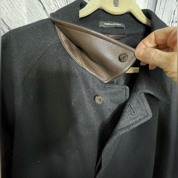 Schneiders Salzburg Austria Packable Wool Top Coat 42 - Picture 5 of 12